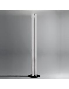 Artemide Megaron Led Lampada Da Terra Anodizzato Lucido