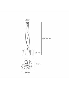 Artemide Logico Lampada Sospensione Composizione Multipla 3X120Gradi Seta Lucido Luc 2