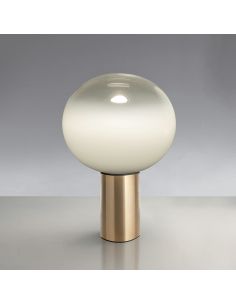 Laguna 16 Lampada Da Tavolo Artemide Oro Satinatoinato