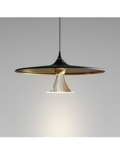Artemide Ipno Lampada Sospensione Oro/Nero