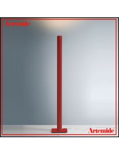 Artemide Ilio Led Lampada Da Terra Rosso White Integralis App
