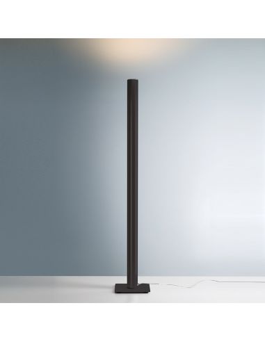 Artemide Ilio Led Lampada Da Terra Nero Lucido App Compatibile