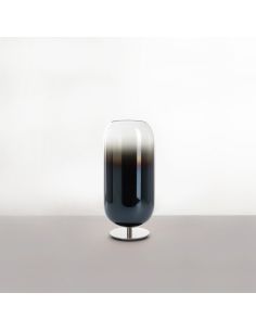 Gople Lamp Lampada Da Tavolo Artemide Mini Blue Zaffiro