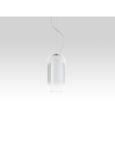 Artemide Gople Lampada Mini Sospensione Argento