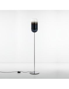 Artemide Gople Lamp Lampada Da Terra Blue Zaffiro