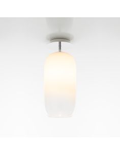 Artemide Gople Lamp Soffitto Bianco Sfumato