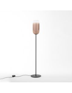 Artemide Gople Lampada Da Terra Nero E Rame