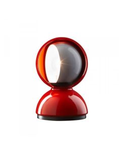 Artemide Eclisse Rosso Lampada Tavolo
