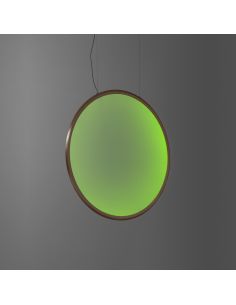 Artemide Discovery Vertical 70 Rgb E Lampada Da Parete Bronzo