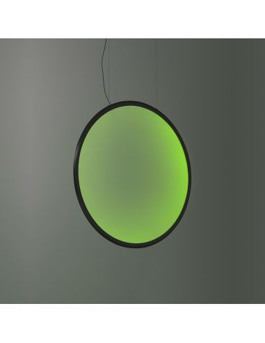 Artemide Discovery Vertical 70 Rgb E Lampada Da Parete App Compatibile Nero