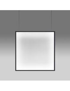 Artemide Discovery Space 90X90 Lampada Sospensione Lampada Da Parete App Compatibile At Nero