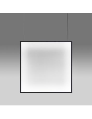 Artemide Discovery Space 90X90 Lampada Sospensione Lampada Da Parete App Compatibile At Nero