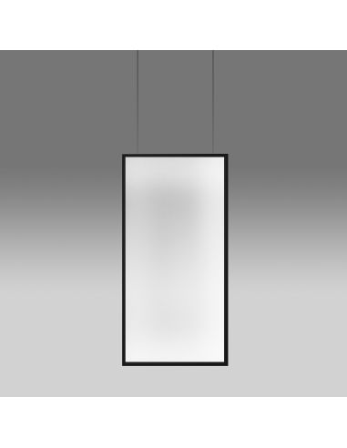 Artemide Discovery Space 75X150 Lampada Sospensione Lampada Da Parete App Compatibile At Nero
