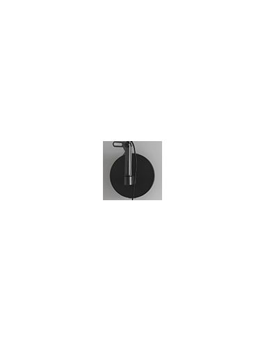 Artemide Demetra Solo Supporto Lampada Da Parete Nero Opaco