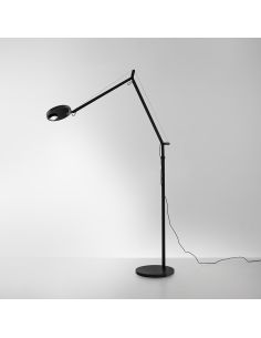 Demetra Professional Led Lampada Da Tavolo Artemide Solo Corpo Nero Opaco 2