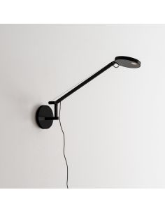 Artemide Demetra Micro Lampada Da Parete 2700K Nero Opaco