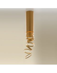 Artemide Decompose' Light Lampada Soffitto Oro