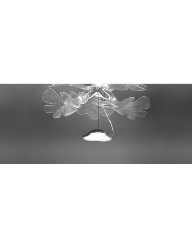 Artemide Chlorophilia 2 Led Lampada Sospensione Cromo App Compatibile