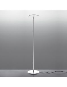 Athena Led Lampada Da Terra Bianco