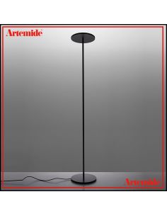 Athena Lampada Da Terra White Integralis Nero