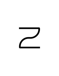 Artemide Alphabet Of Light Lampada Da Parete 'Z' Lowercase