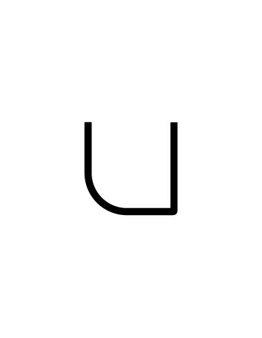 Artemide Alphabet Of Light Lampada Da Parete 'U' Lowercase