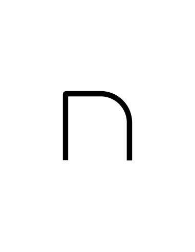 Artemide Alphabet Of Light Lampada Da Parete 'N' Lowercase