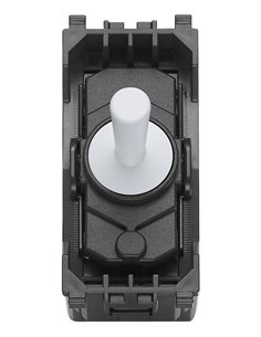 Deviatore 1P 10Ax Vintage Bianco