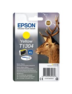 Ink Epson C13t13044012 Giallo Cervo-Taglia Xl X Bx625fwd Wf-7015 Wf-7515 Wf-7525 Wf-3510Dw Wf-3520Dwf Wf-3530Dtwf Wf-3540Dtwf