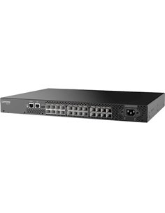 Lenovo Thinksystem Db610s, Ent Bundle, 24 Ports Licensed, 24X 16Gb Swl Sfps, 1 Ps, Rail Kit, Lifetime Warranty  7D8pa001ww