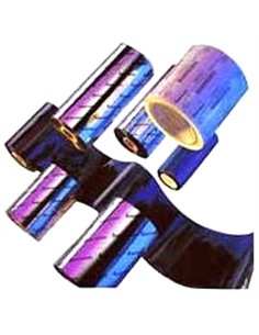 Barcode Supplies - Ribbons Stock Desktop- Sku 03942-Wax Ribbon, 110Mmx74m, 2300, Standard, 12Mm Core, 12/Box