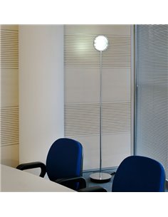 Fontana Arte Lampada Parete Nobi Cromo Media