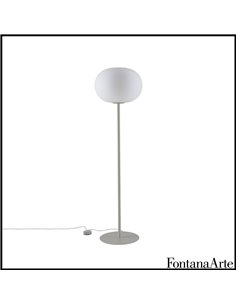 Fontana Arte Lampada Terra Bianca Media