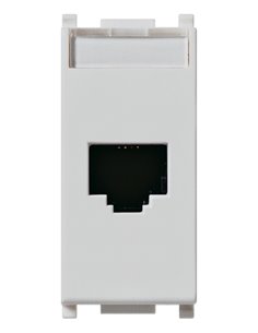 Presa Rj45 Netsafe Cat5e Utp Silver