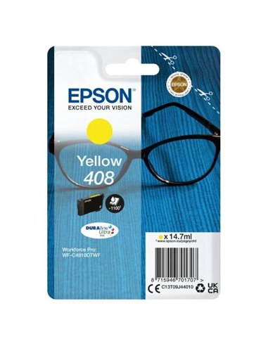 Ink Epson C13t09j44010 Giallo Occhiali X Wf-C4310dw Wf-C4810dtwf