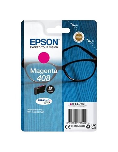 Ink Epson C13t09j34010 Magenta Occhiali X Wf-C4310dw Wf-C4810dtwf