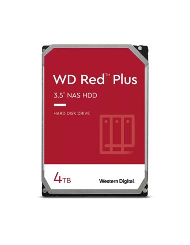 Hd Wd Sata3 4Tb 3.5 Red Plus Intellipower 256Mb Cache 24X7 - Nas Hard Drive - Wd40efpx