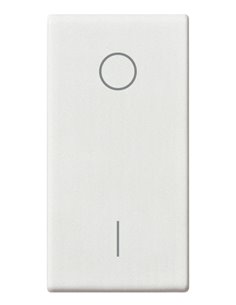 Tasto 1M Simbolo O/I Bianco