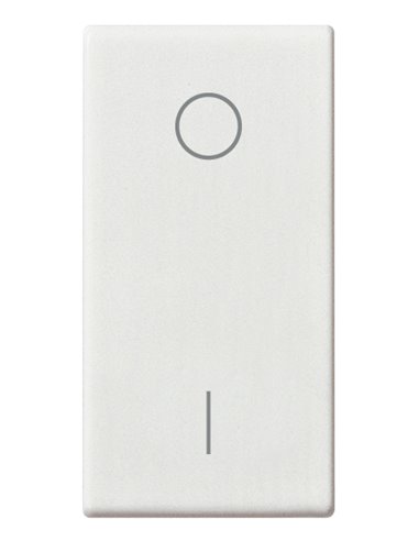 Tasto 1M Simbolo O/I Bianco