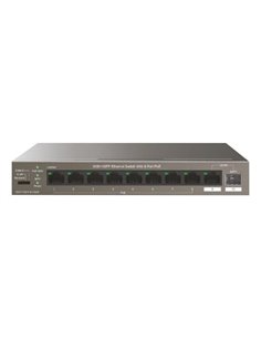 Switch Tenda Teg1110pf-8-102W  10P Gigabit Desktop 10/100/1000M 9P Ge(Di Cui 8P Poe)1Sfp
