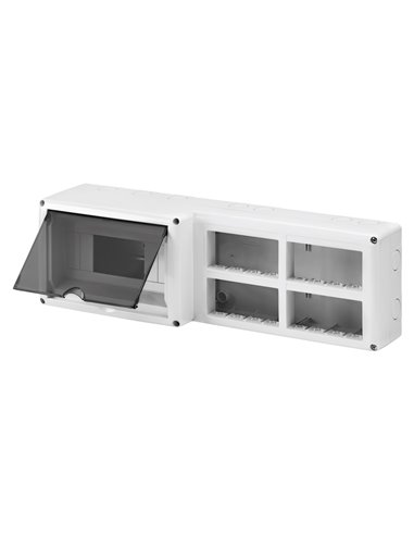 Contenitore 8Mod.Din(4X4)Mod.Systempr.
