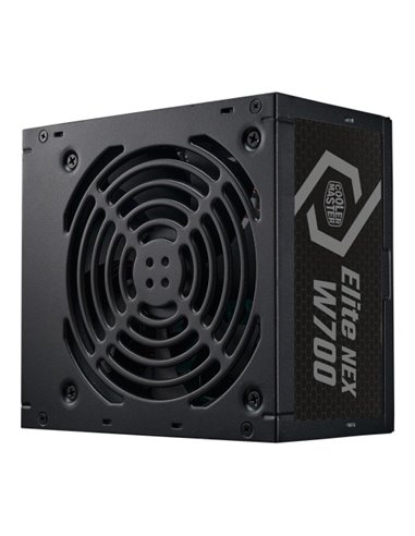 Alimentatore Cooler Master 700W Atx Elite Nex White Pfc Attivo Efficienza 85% 80 240Vac Fan120mm - Mpw-7001-Acbw-Beu