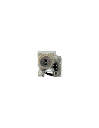 Nastro Per Dymo 12X7mm Nero/Bianc