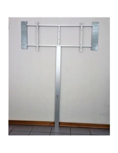 Staffa Per Parete In Cartongesso W1400st  - Attacco Vesa Universale Max 400X800 - Portata Max 100Kg Con Scarico A Terra Del Peso