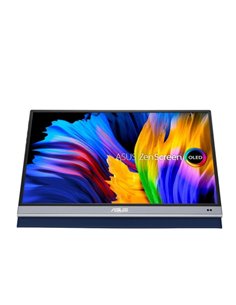 Monitor Asus Portatile Led 15.6 Wide Ips Zenscreen Oled Mq16ah 1920X1080 1Ms 400Cd/M 1.000.000:1 Hdmi Usb-C