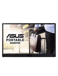 Monitor Asus Portatile Led 15.6 Wide Ips Mb166c 1920X1080 5Ms 250Cd/M 800:1 Usb-C