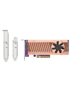 Scheda Espansione Ssd Qnap Qm2-2P-384A Dual M.2 Pcie