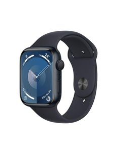 Apple Watch Mr993ql/A Series 9 Gps 45Mm Midnight Aluminium Case With Midnight Sport Band - S/M