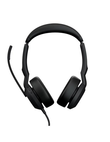 Cuffia Professionale Jabra Evolve2 50 Ms Duo Usb-A, Cancellazione Di Rumore,Usb,Tasto Mute, Busylight , Certificata Microsoft