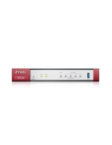 Firewall Zxyel Usgflex Security Gateway 50. Wifi 6 Ax 1800Mbps Vpn: 10 Ipsec/L2tp, 5 Ssl 1Xwan , 4Xlan/Dmz 1Xusb Cons X 5 Utenti